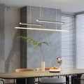 Современные дизайнерские лампы подвесной линейные огни для офиса